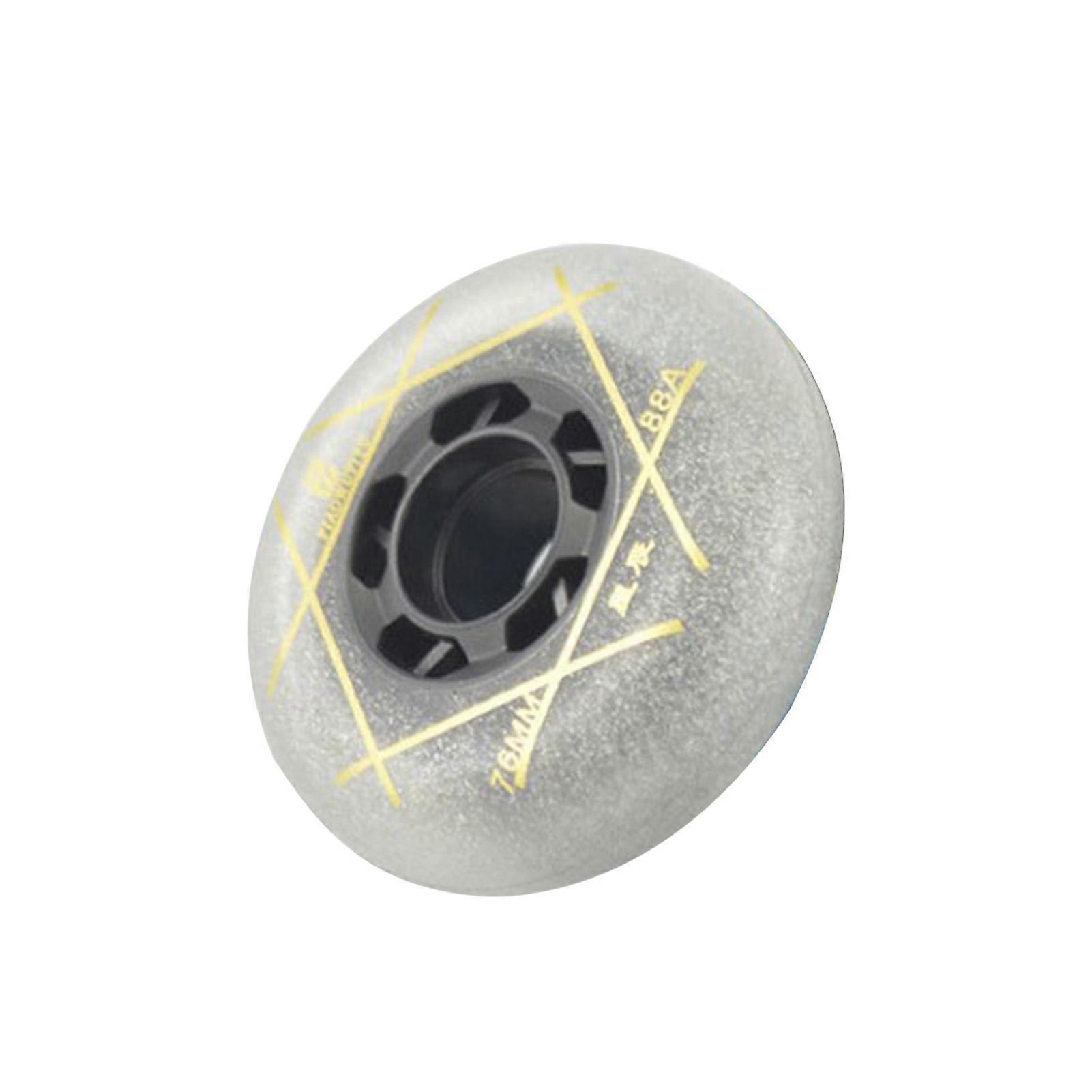 Kaesi72/76/80mm Inline Skate Wheel Starry Sky Strong Grip Universal Replacement Accessories High Elasticity Roller Skate Wheel Roller Skating