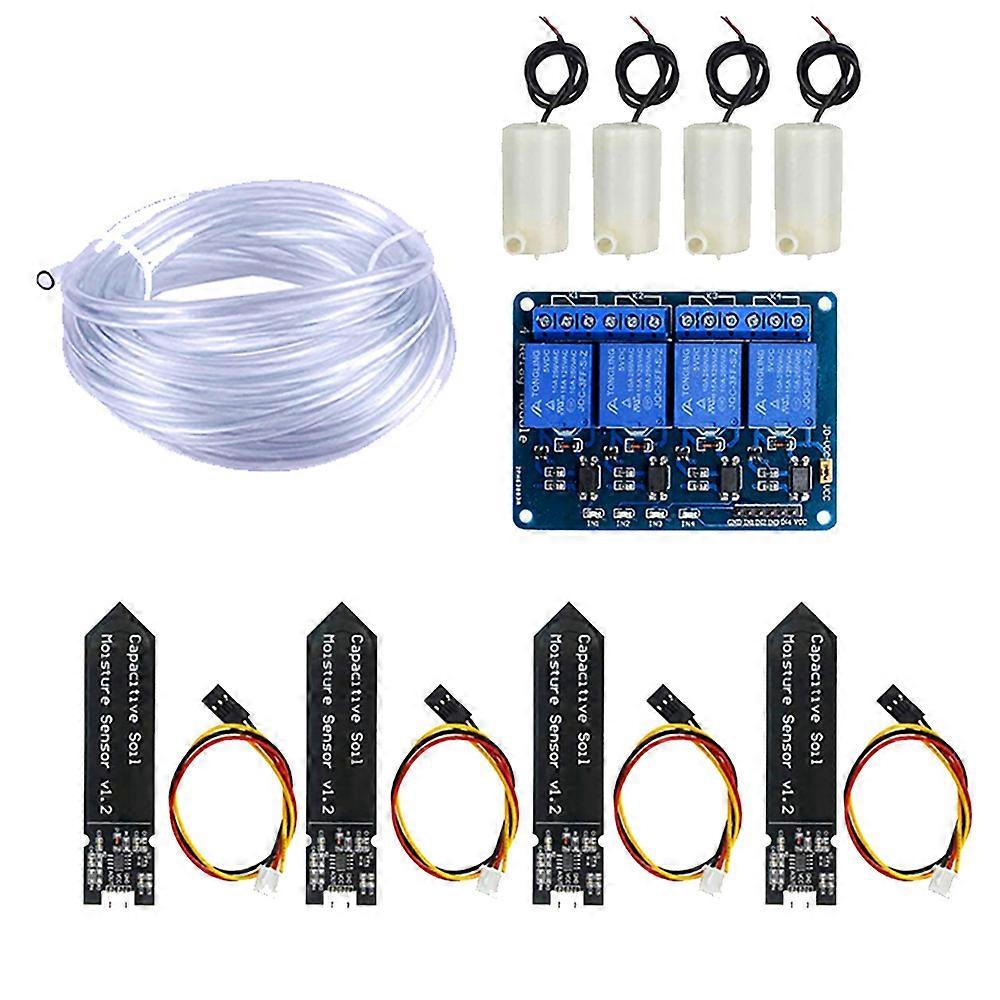 DIY Automatic watering water pump irrigation module DIY set Soil moisture detection automatic watering Pumping Diy Kit