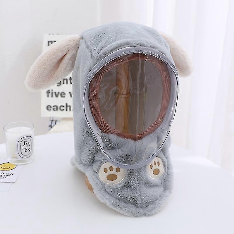 Children Windproof Warm Ear Protection Overhead Cap