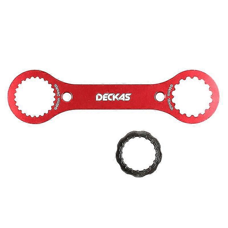 Compatible Withcompatible Withdeckas Bicycle Bottom Bracket Tool 16 24 Notch Remover Bb Wrench
