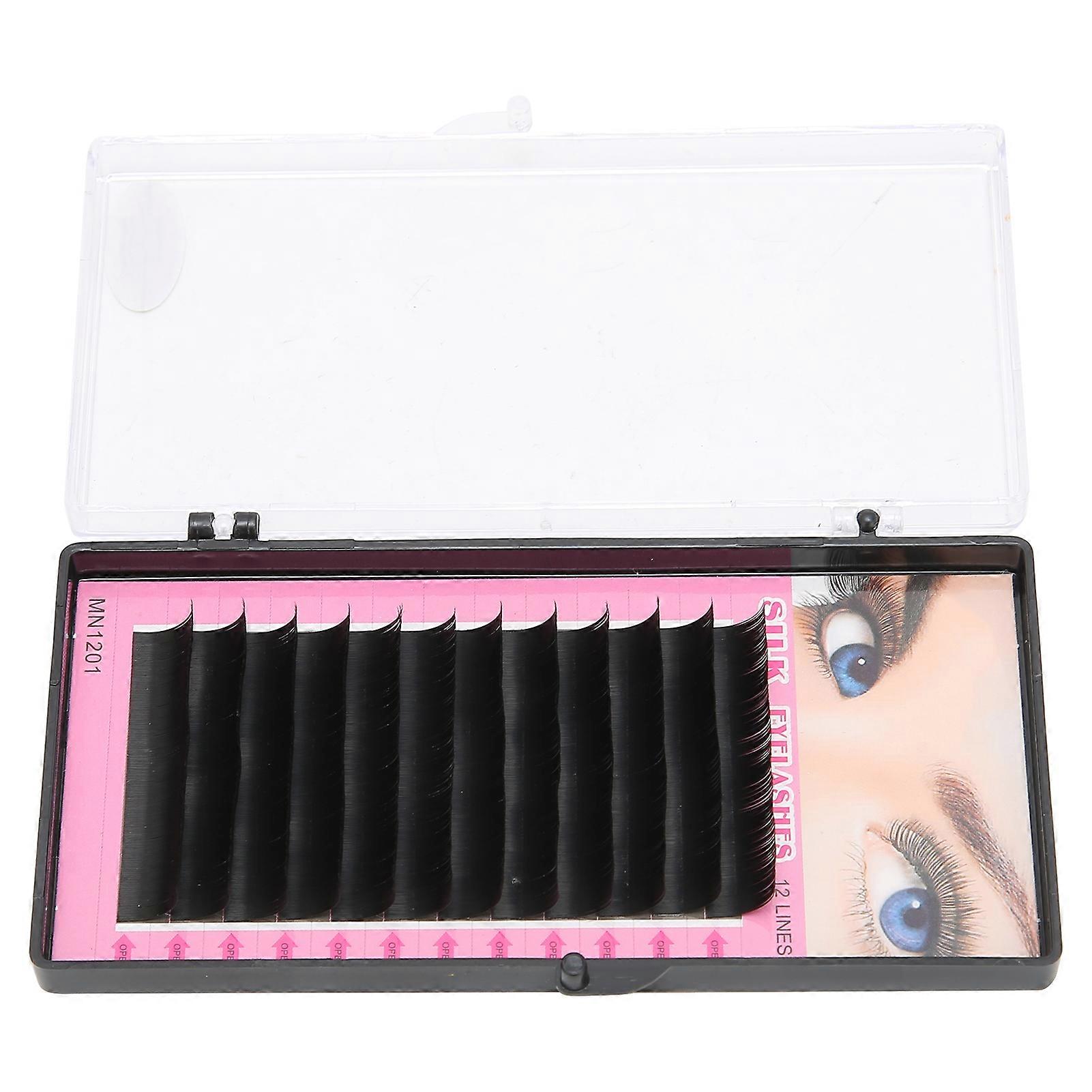0.15C Eyelash Extension False Eyelash Novice Practice Dense Long Grafting False Lashes Set8mm / 0.31in