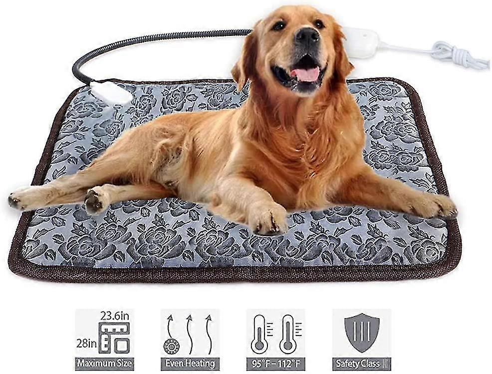 MIMIGO Adjustable Electric Heating Mat For Pets, Dogs And Cats, Automatic Constant