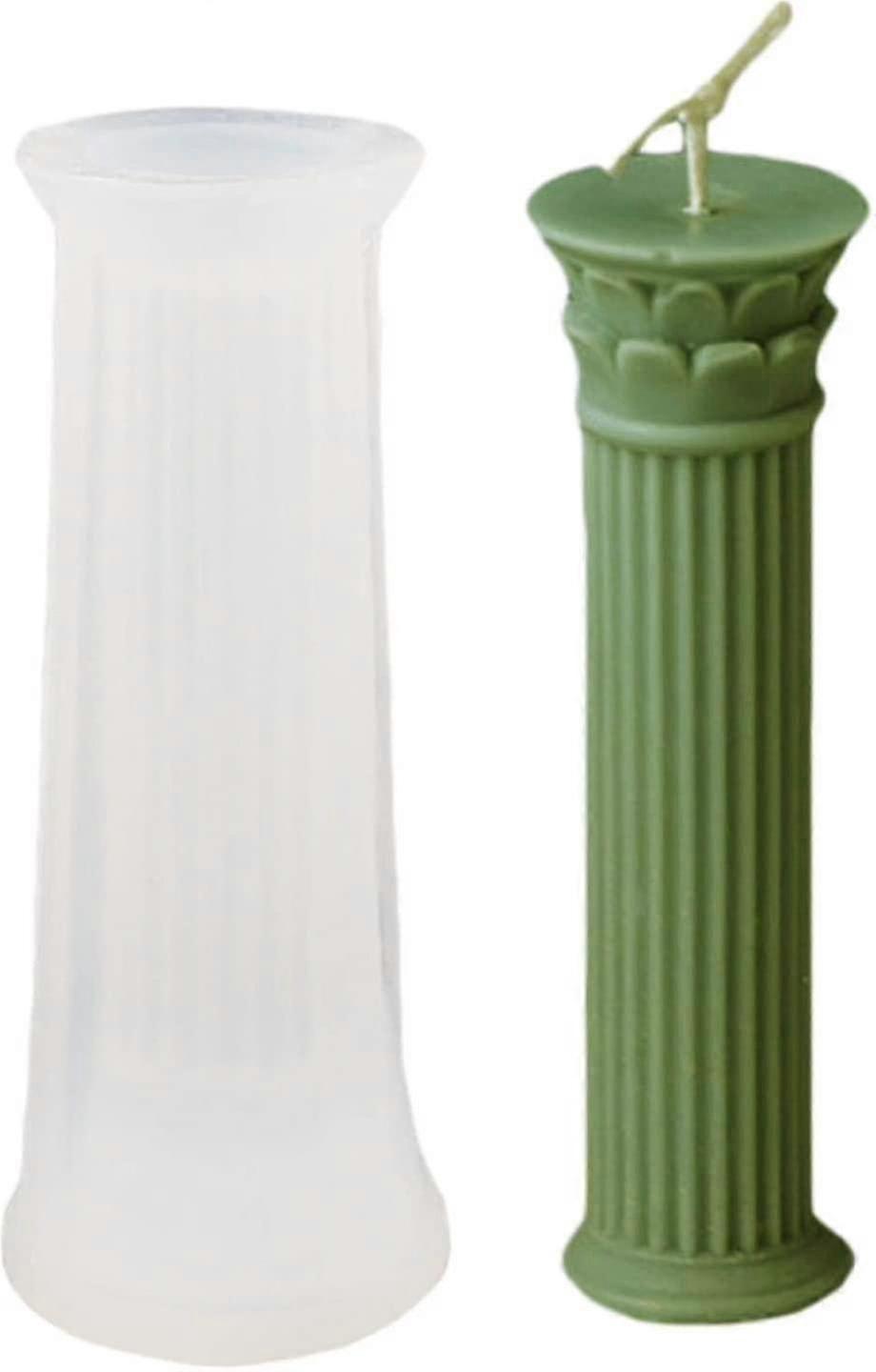 Roman Column Silicone Mold, Goddess Body Shaped Mold For 3d Aromatherapy Candle Making, Food-grade Silicone Mold For Making Cakes,chocolates (d-4-)