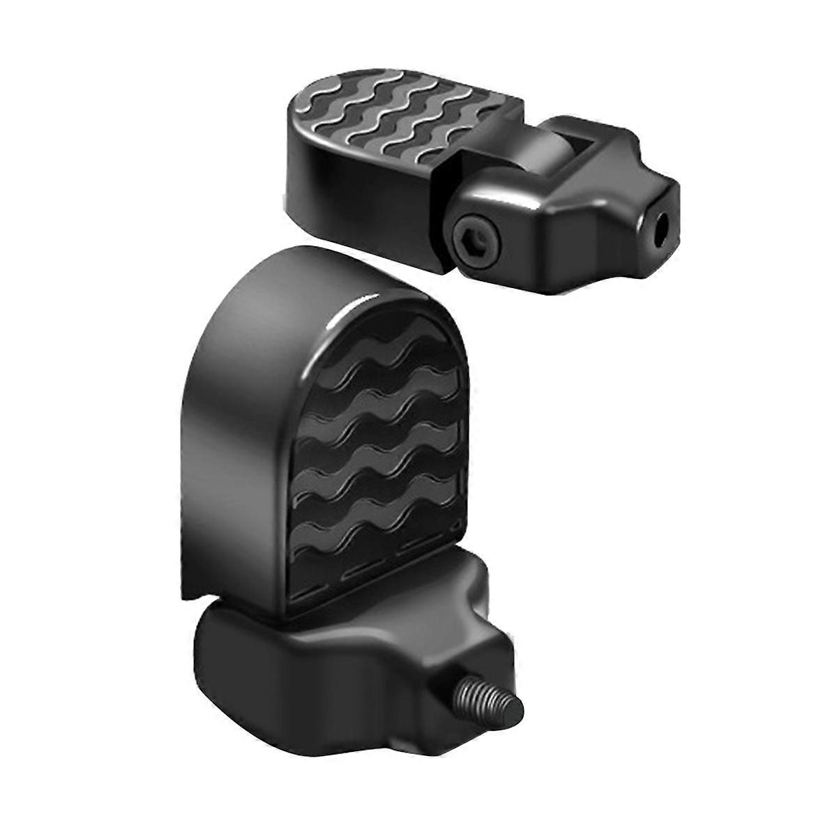 1 Pair Mini Bicycle Rear Pedals Folding Foot Rest Bike Pegs Non- Foot Pedal Rear Pedal Quick Releas