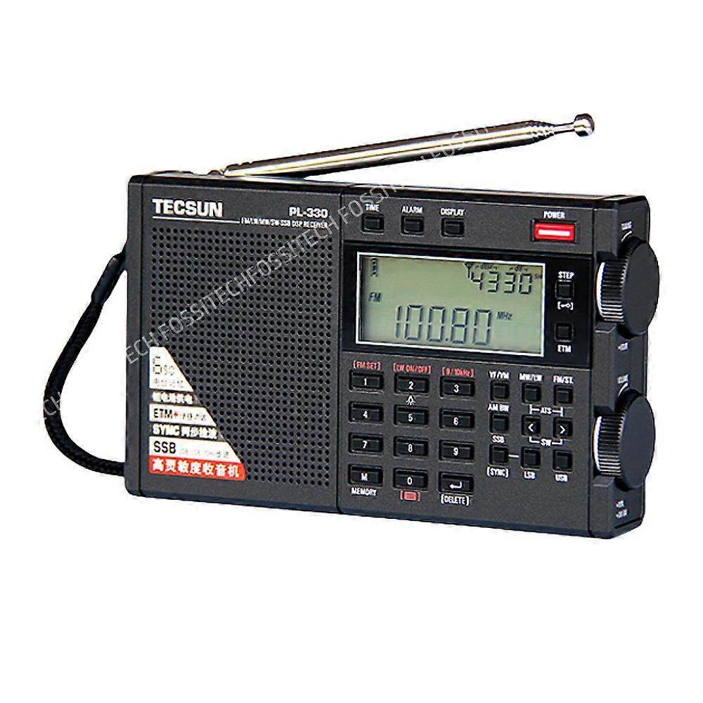 Tecsun Pl-330 Stereo Fm /lw/sw/mw - Ssb All-band Dsp Receiver Usb Rechargeable Etm Tuning Pl330 Portable Radio