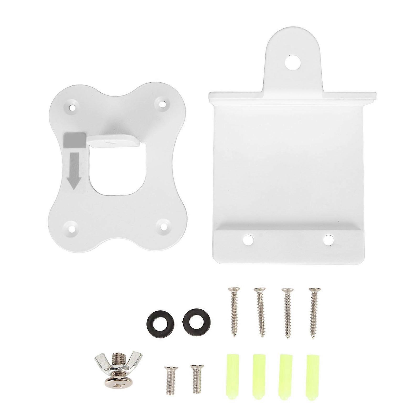 Wireless Speaker Wall Mount Bracket Thickened Metal Stable Space Saving Speaker Accessory for Sonos Era 300 White