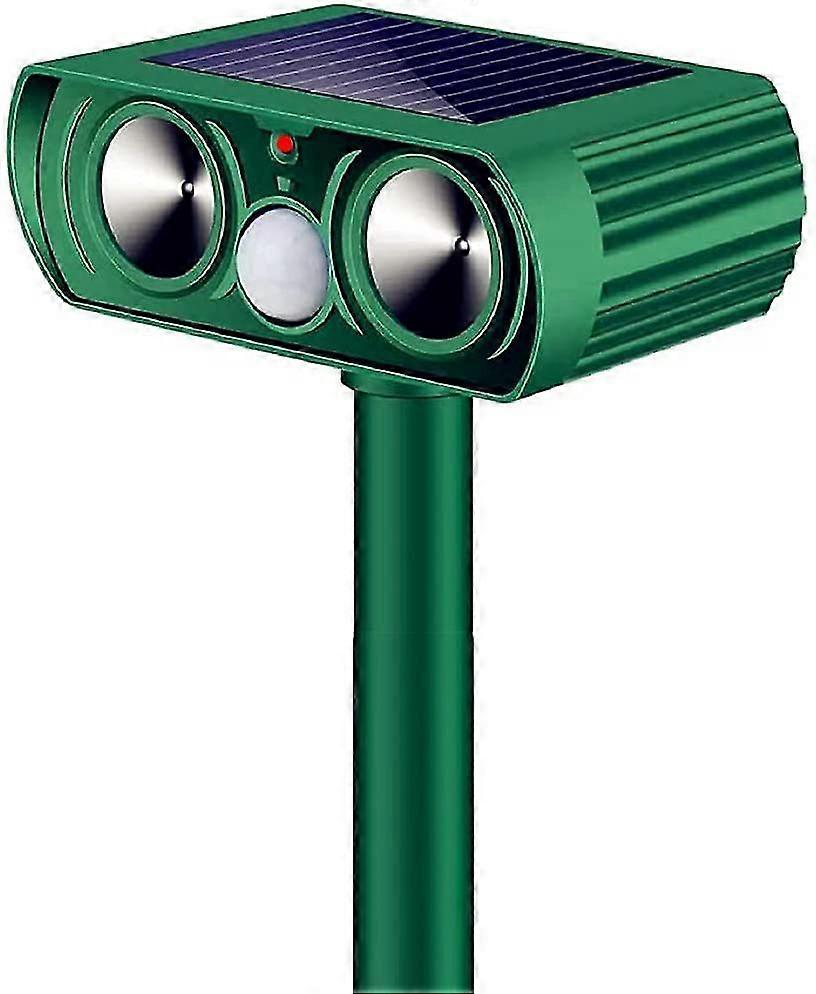 مبيد الحيوانات بالموجات فوق الصوتية في الهواء الطلق ، مبيد الحيوانات بالطاقة الشمسية مع حركة بير ، مبيد الحشرات بالموجات فوق الصوتية للماء القط