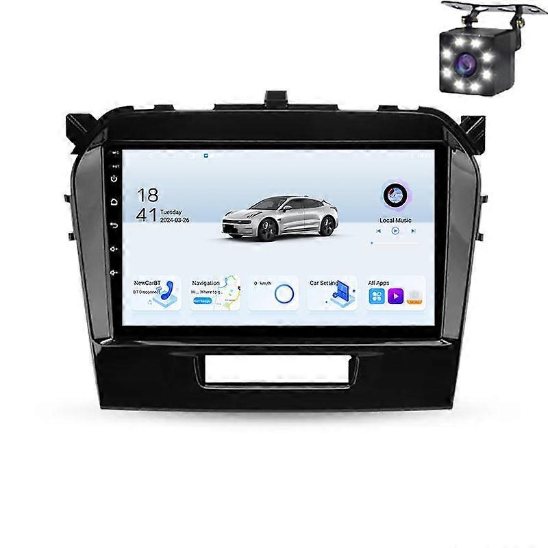 Car Radio Android For Suzuki Vitara 4 2014 - 2018 Auto Multimedia Stereo GPS