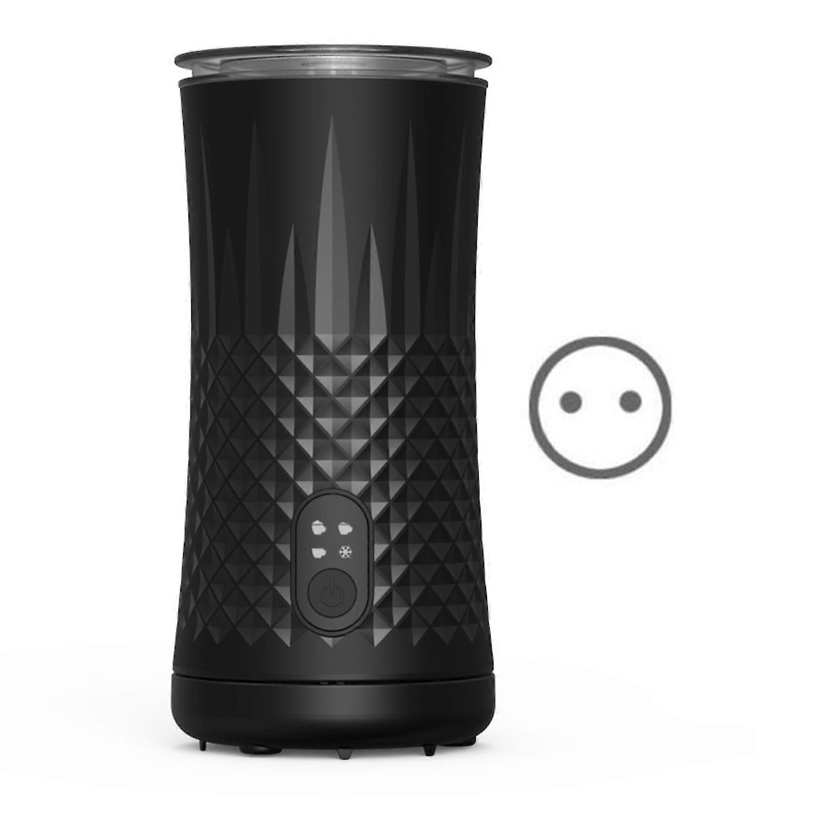 Mousseur à lait électrique en acier inoxydable / chauffe-lait chaud froid à double usage machine à mousse de lait pour cappuccinos