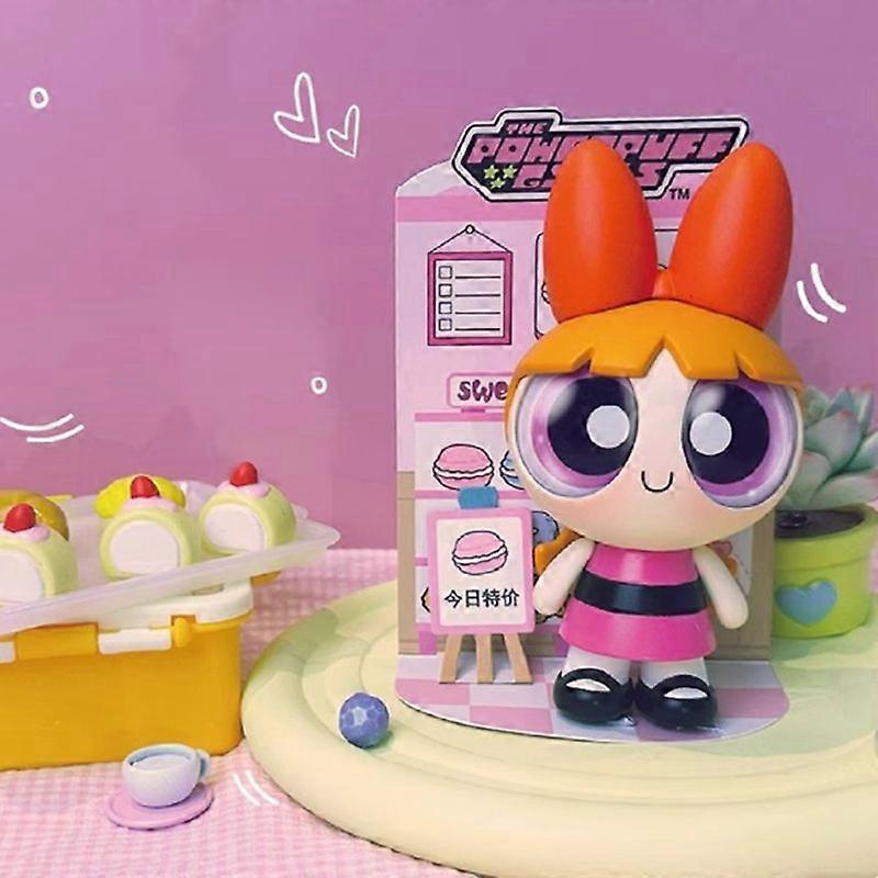 GaiBoSi MINISO Blind Box The Powerpuff Girls Season Plug-in Model