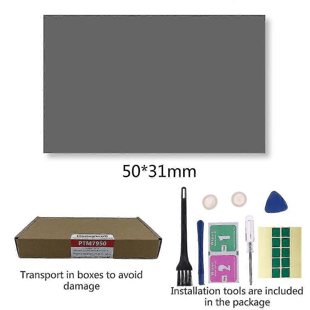 Honeywell- Ptm7950 Cpu Gpu Phase-change Heat Conduction Silicone Paste 8.5w/mk