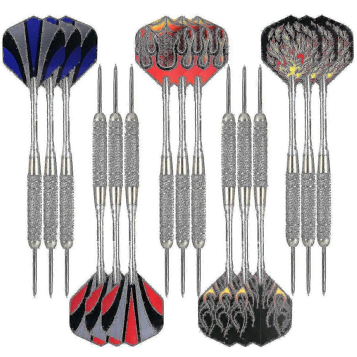 15 stk stål tips dart profesjonell metall dart dart metall tips sett metall dart for dartbrett