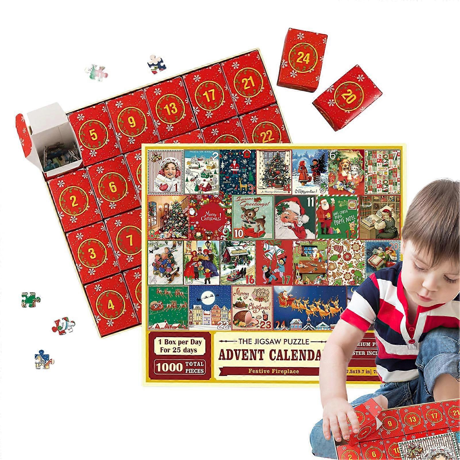 Advent Calendar Puzzle - Christmas CollectionChristmas Advent Calendar Puzzle 1000 pieces