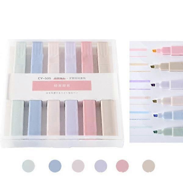 Highlighters for Notes - Pen - MultiColor Set 1 - Pink