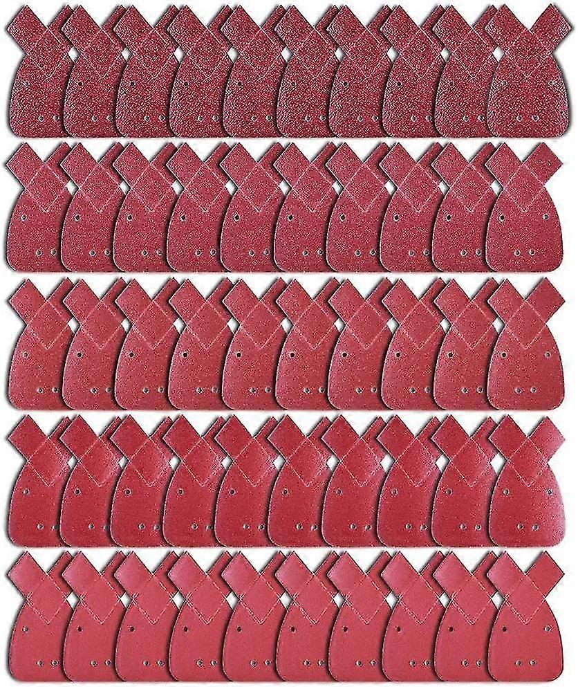 Sanding Sheets, Sandpaper, Sanding Triangles, Palm Sander, 50pcs