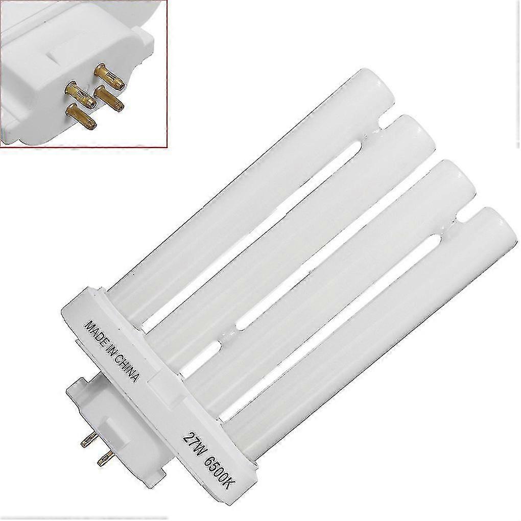Fml 27ex-n 27w 4 Pin Quad Tube Energy Saving Compact Fluorescent Light Bulb 6500k 4 Rows Light Bulb