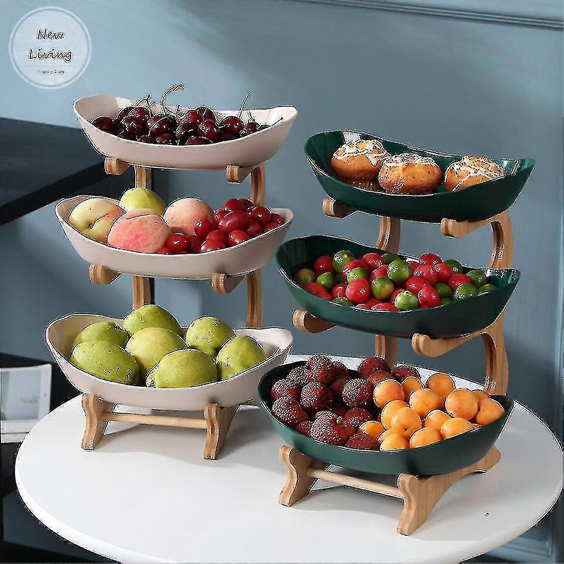 High Grade Fruit Tray - Multi-layer Nordic Plastic Fruit Tray
