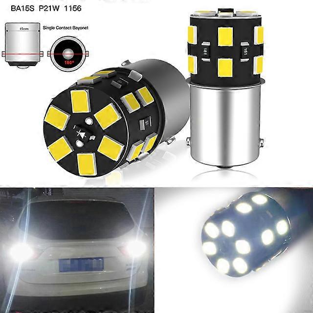 2x P21W LED Backup Lamp Blub Reverse Light 7506 BA15S Canbus For Seat Ibiza 6l 6j Leon 5f Mk2 Mk3 Mk1 1p 1m Arona Altea Alhambra