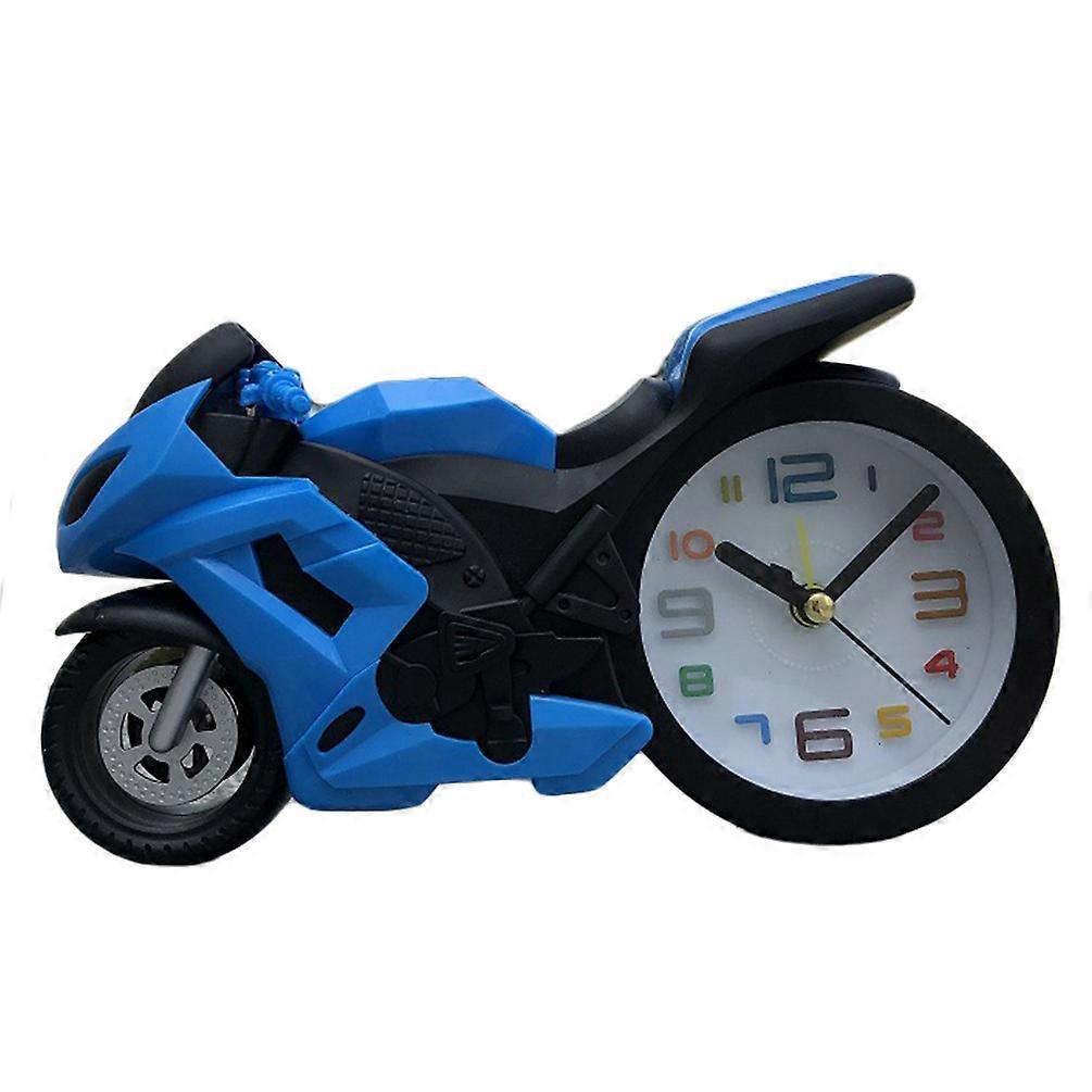 Motorcycle clock creative desk alarm clock school season gift