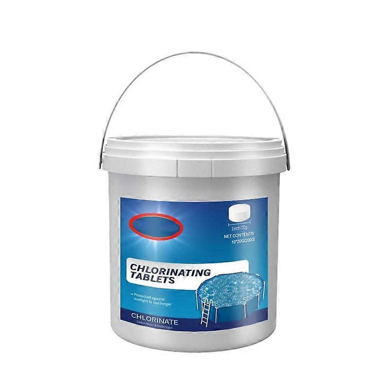 Chlorine Tablets for Swimming Pool and Spa Slow Dissolving Clean Swimming Pool