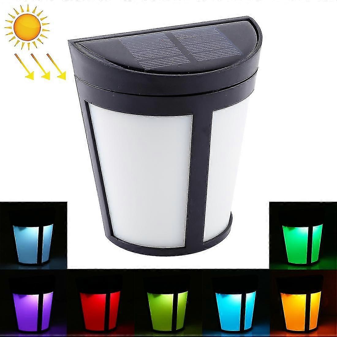 6 Led Light Control Solar Powered Led Wall Lamp - Efficient And Eco-friendly Lighting