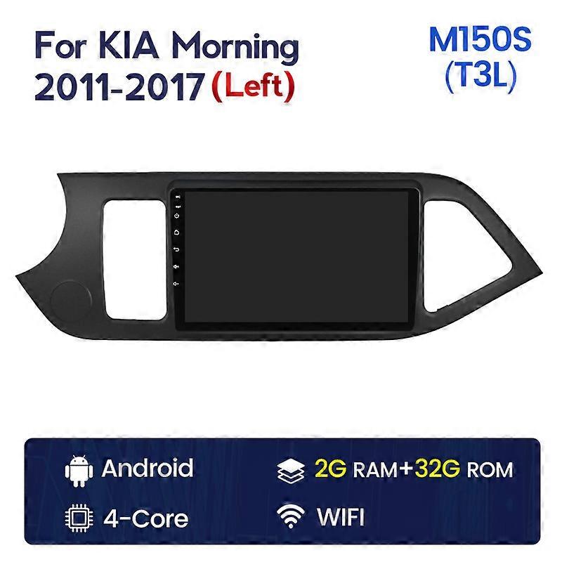 Android Tout En Un Carplay Pour Kia Matin 2 Picanto 2011 2017 Voiture Système Intelligent Android Auto UIS7862 8Core 8 + 128G