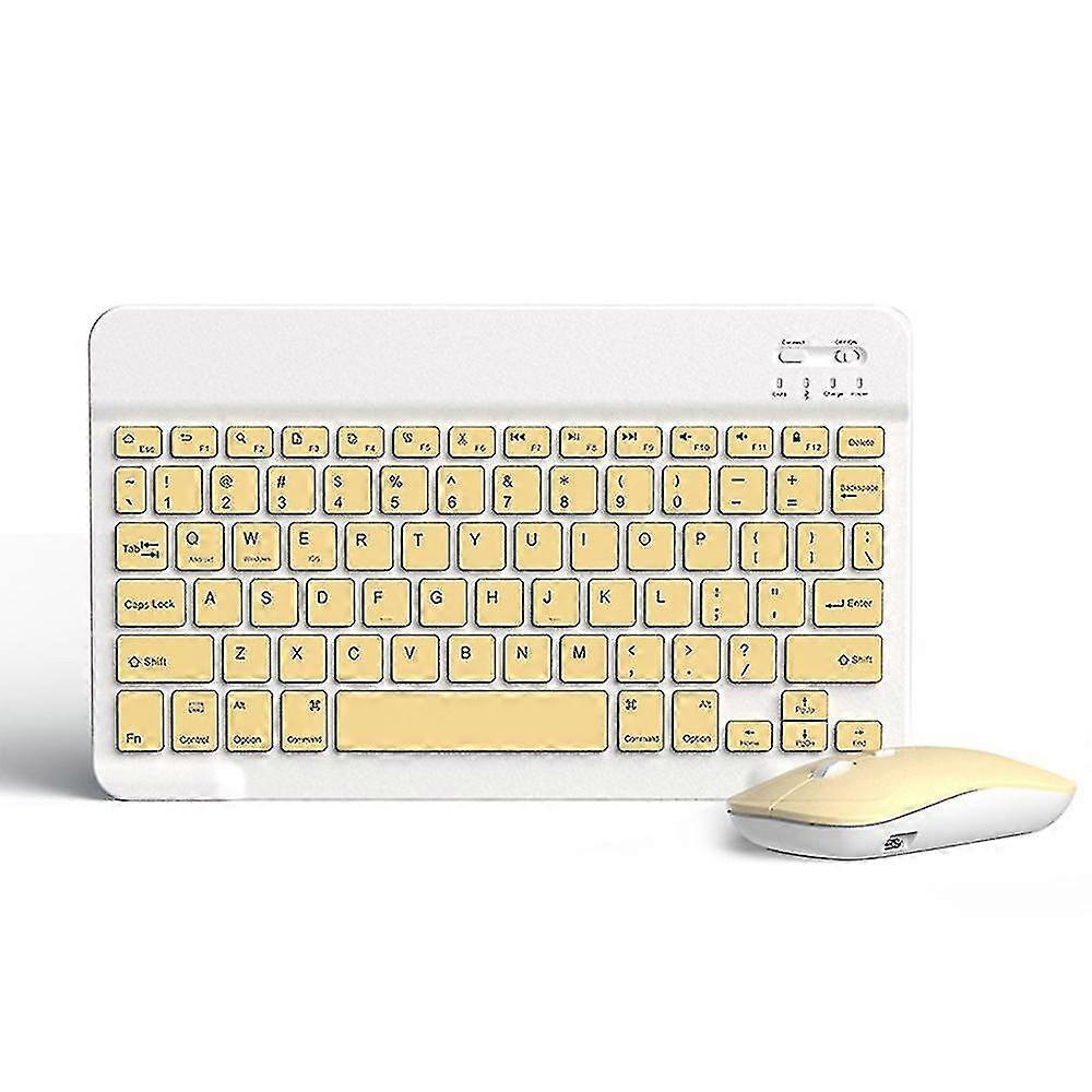 Wireless Bluetooth Keyboard Mouse Set For Tablet iPad Android IOS Windows