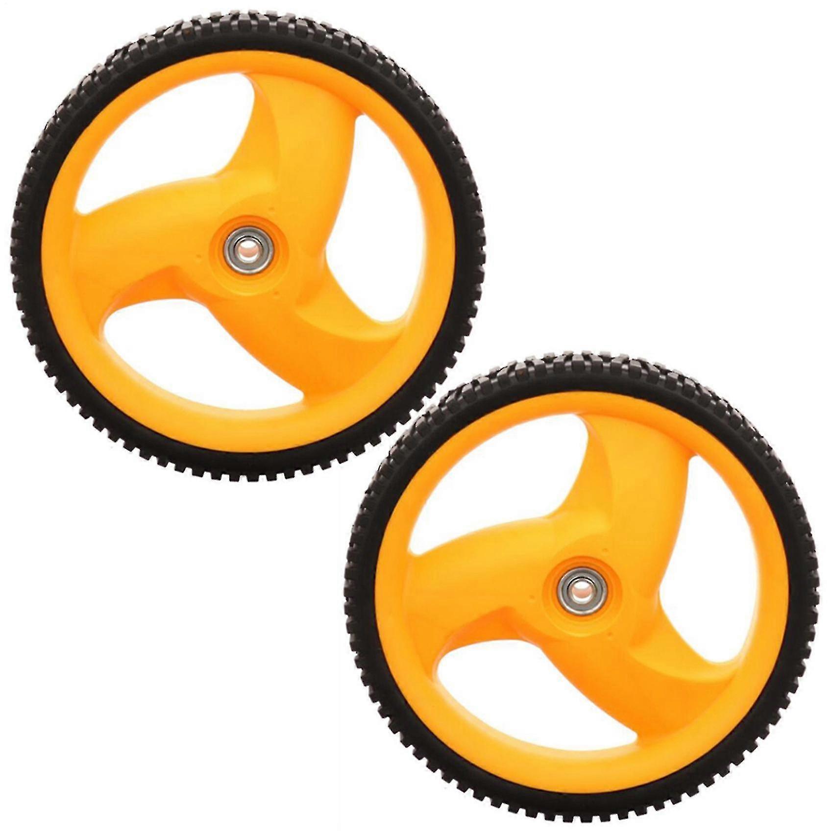 2x 293 Mm Lawn Mower Wheel For 5324035-09, 5324327-49, 532403509, 532432749