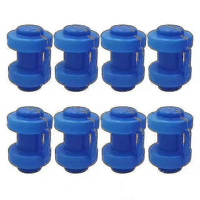 8 Pieces Trampoline End Caps Net Rod End Caps, 25mm Diameter Trampoline Replacement Parts For Trampoline Net Rods