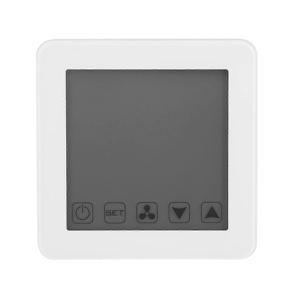 Touch Screen Programmable Thermostat Wireless Smart Digital Thermostat Cooling and Heating Temperature Controller for Central Air Conditioner Fan Coil