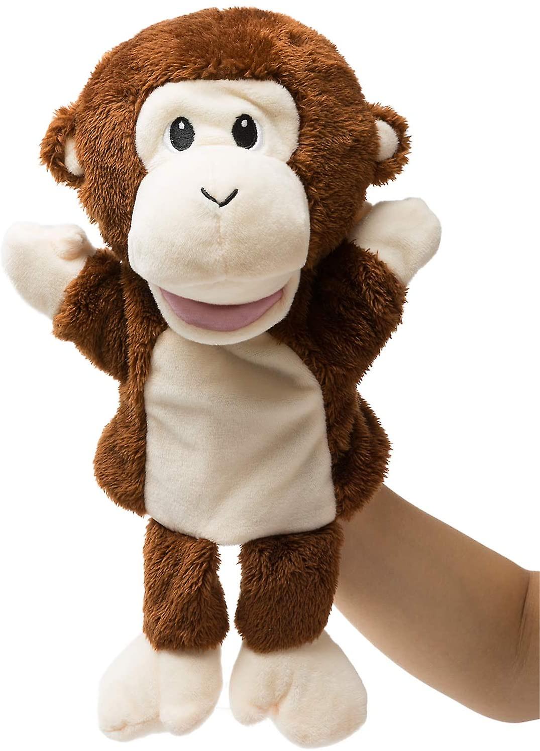 Monkey Hand Puppets Plush Animal Toys 13 Inches