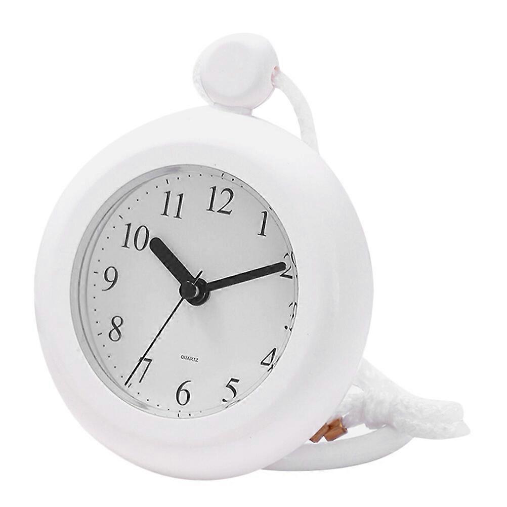 Bathroom Clock Waterproof Shower Clock Hanging Table Clock for Kitchen