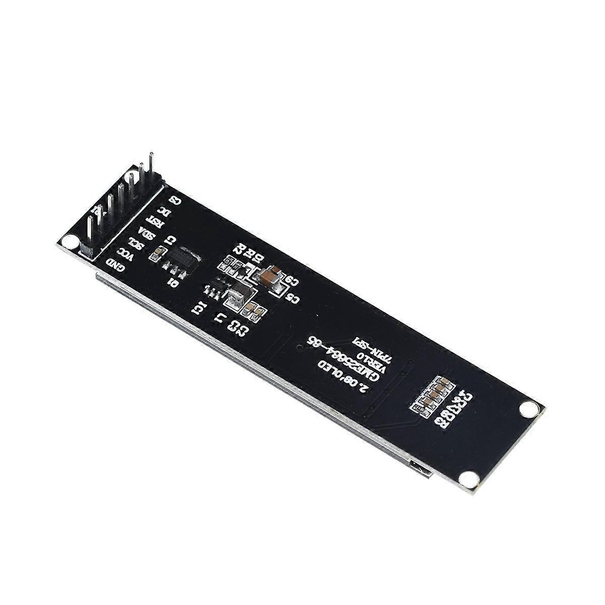 Real OLED Display 2.08 Inch 256x64 Graphic LCD Module White Display Screen LCM Screen SH1122 Contro