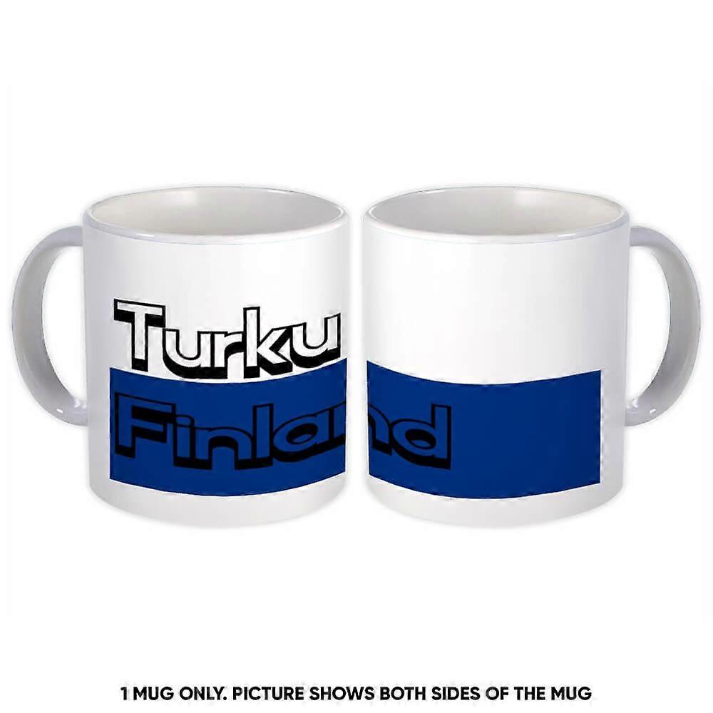 Gift Mug: Turku Finland Rectangle