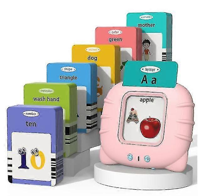 幼児向けトーキングフラッシュカード 1 2 3 4 5、言語療法玩具 自閉症玩具、255枚のカードと510面、教育学習インタラクティブ玩具