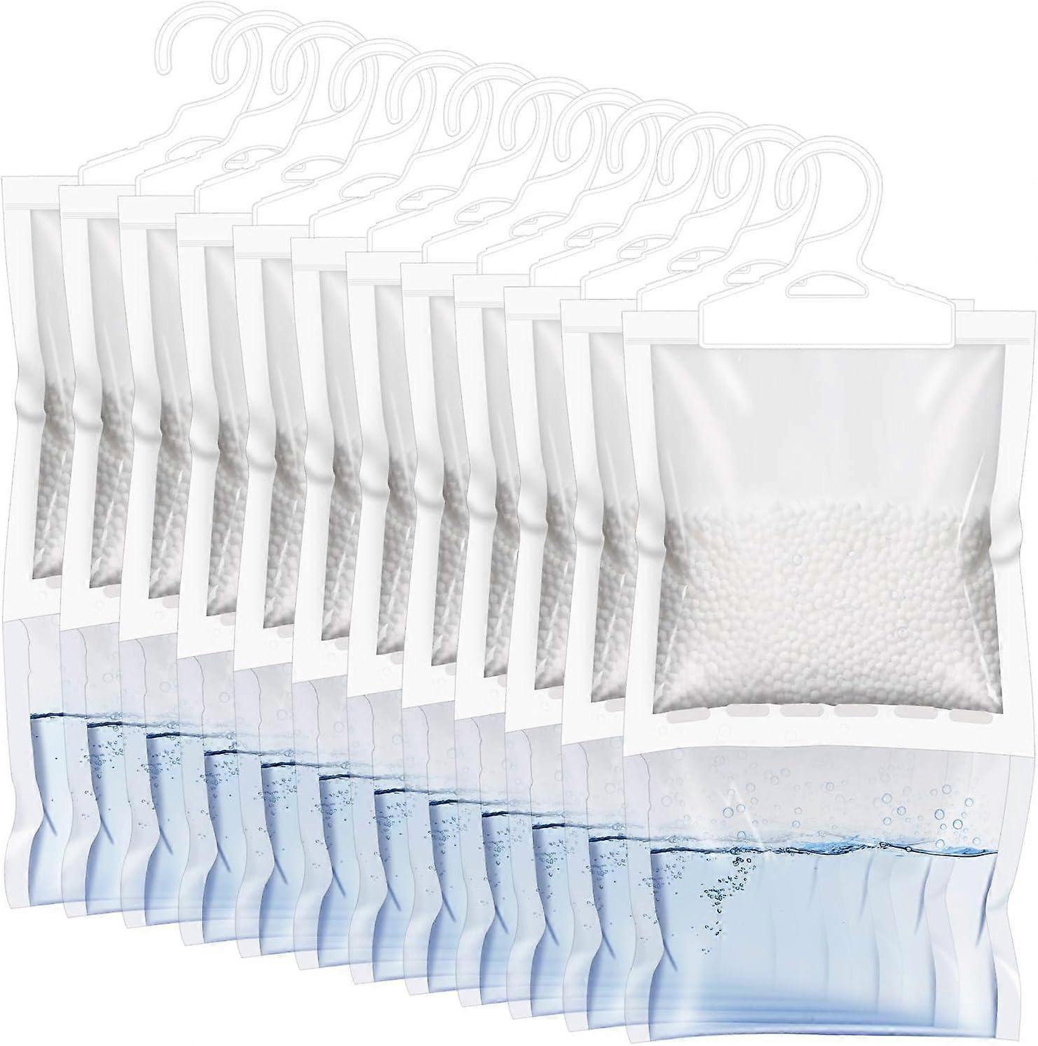 Lot de 20 sachets absorbants d'humidité à suspendre, sans parfum