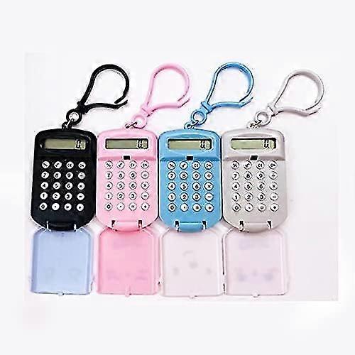 4-piece Pocket Calculator Set - Basic Calculators - Small Calculators For Students