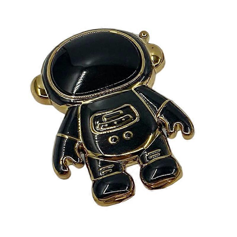 Desktop Stand Folding Multifunctional Angle Adjustment Strong Bearing Non-skid Support Cellphone Multi-functional Electroplated Astronaut Shape Phone