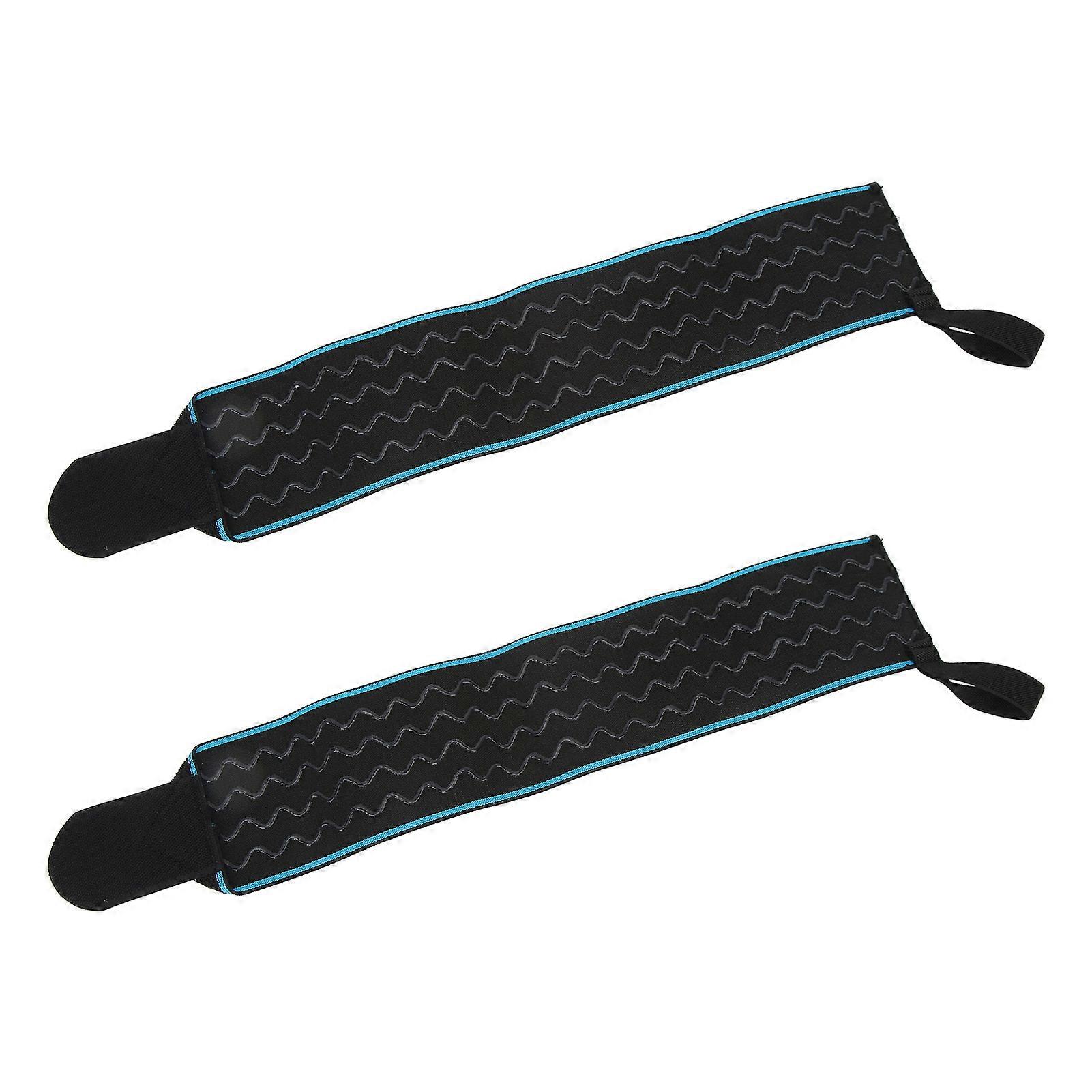 Wrist Brace Elastic Breathable Adjustable Compression Wrist Protector with Thumb Loop for Fitness Weightlifting 1 Pair