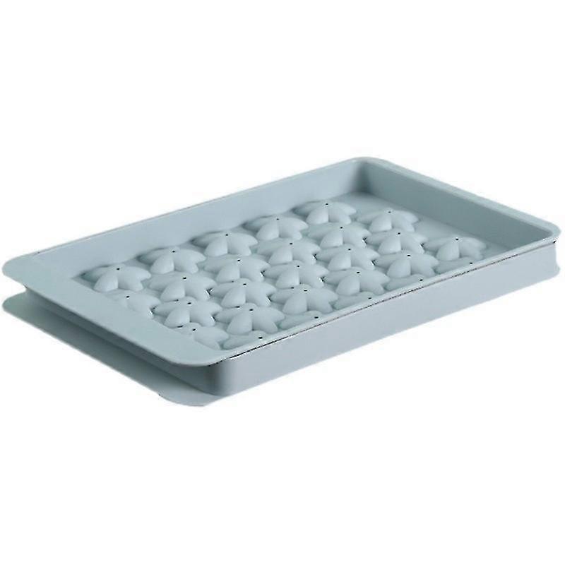 Ice Cube Trays Silicone With Lid, 2 Ice Cube Trays, Homemade Ice Cube Mold, Food-grade Environmentally Friendly Material, Large Capacity Ice Cube Tray