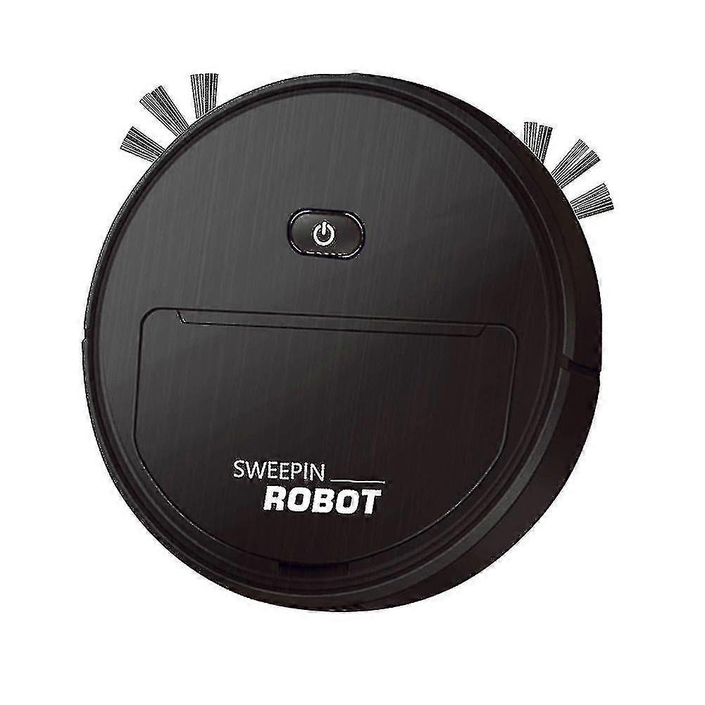 3-in-1 Smart Wireless Sweeping Cleaning Machine Black