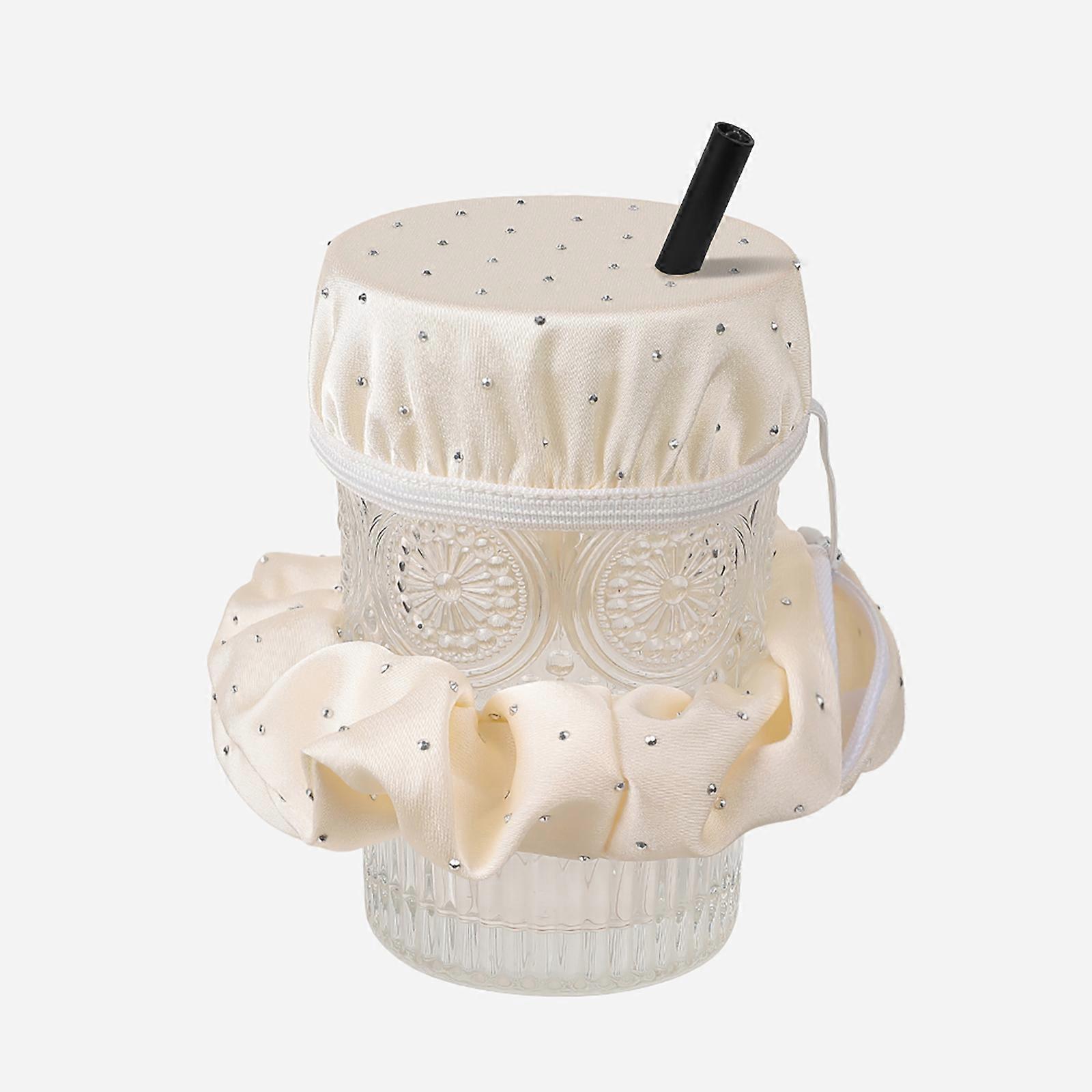 Beverage Protector, Anti-Sticking Sleeve With Straw Hole, Reusable And Washable, Suitable For Most Cups At Bar Parties