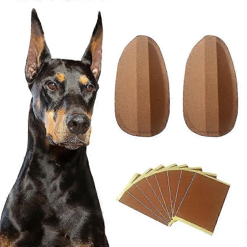 2 Pack Dog Ear Standing Support Tool Stickers, Fixed Tools Tape Patch For Doberman
