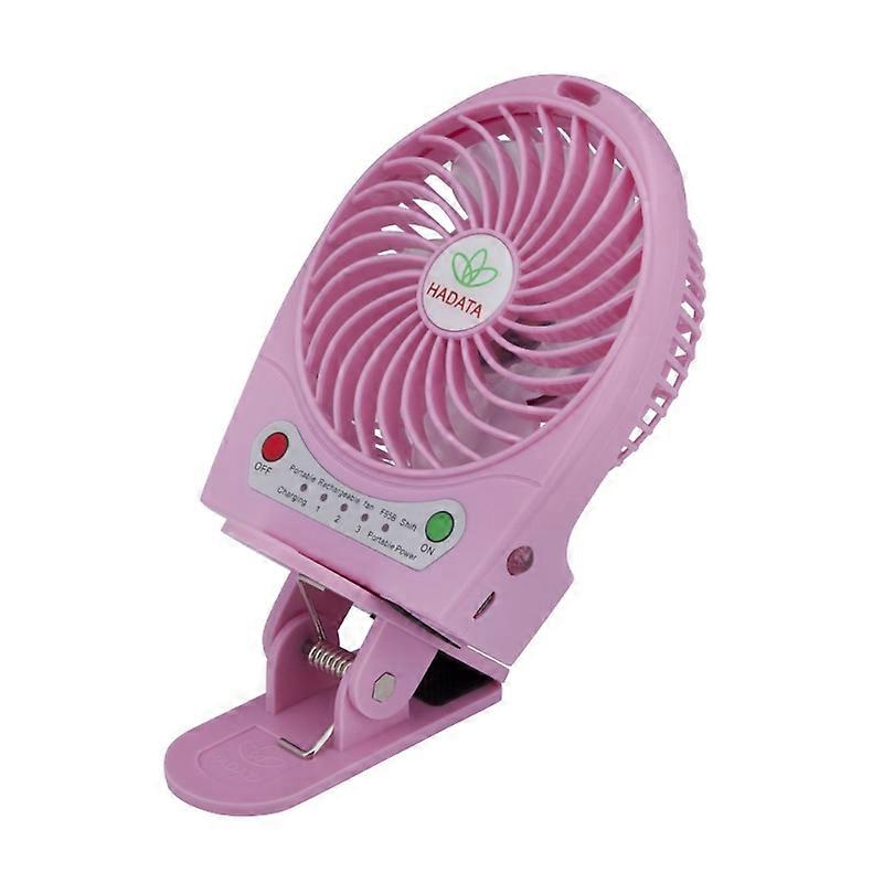2200mAh Battery Operated Stroller Fan Clip On Table Car Fan with Power Bank LED