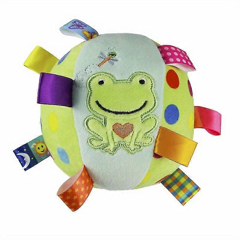1pc Durable Plush Football Design Pet Toy With Straps Dog Chewing Ball Toy For Training Playing Teeth Cleaning, Interactive Fetch Pet Toy For Small Me