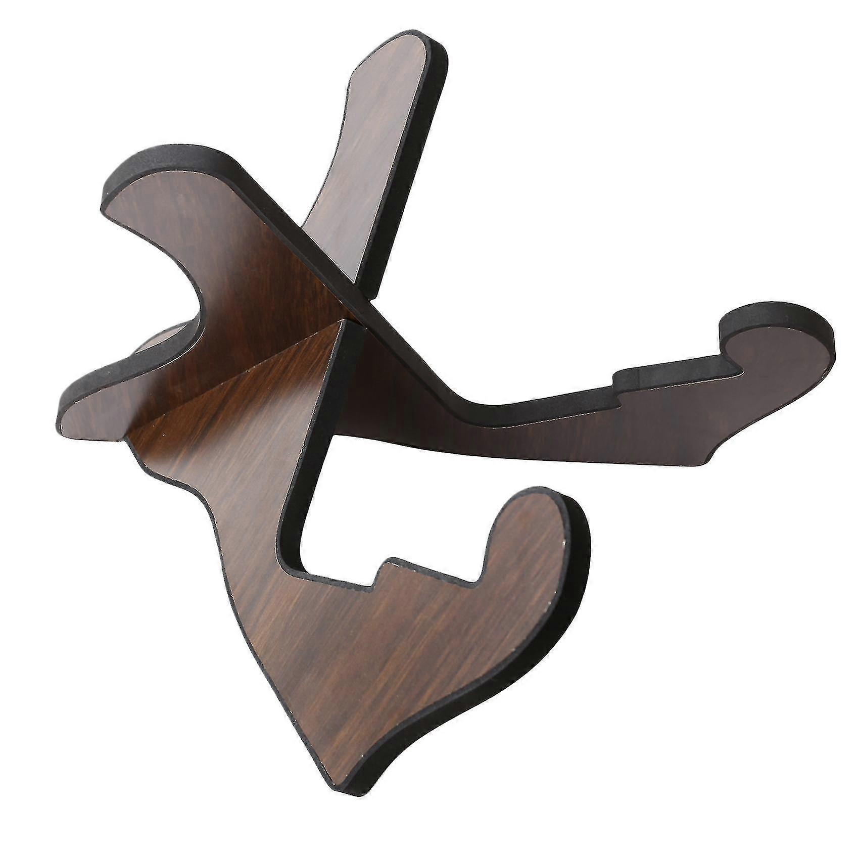 X-frame Style String Instrument Stand With Soft Leather Edges