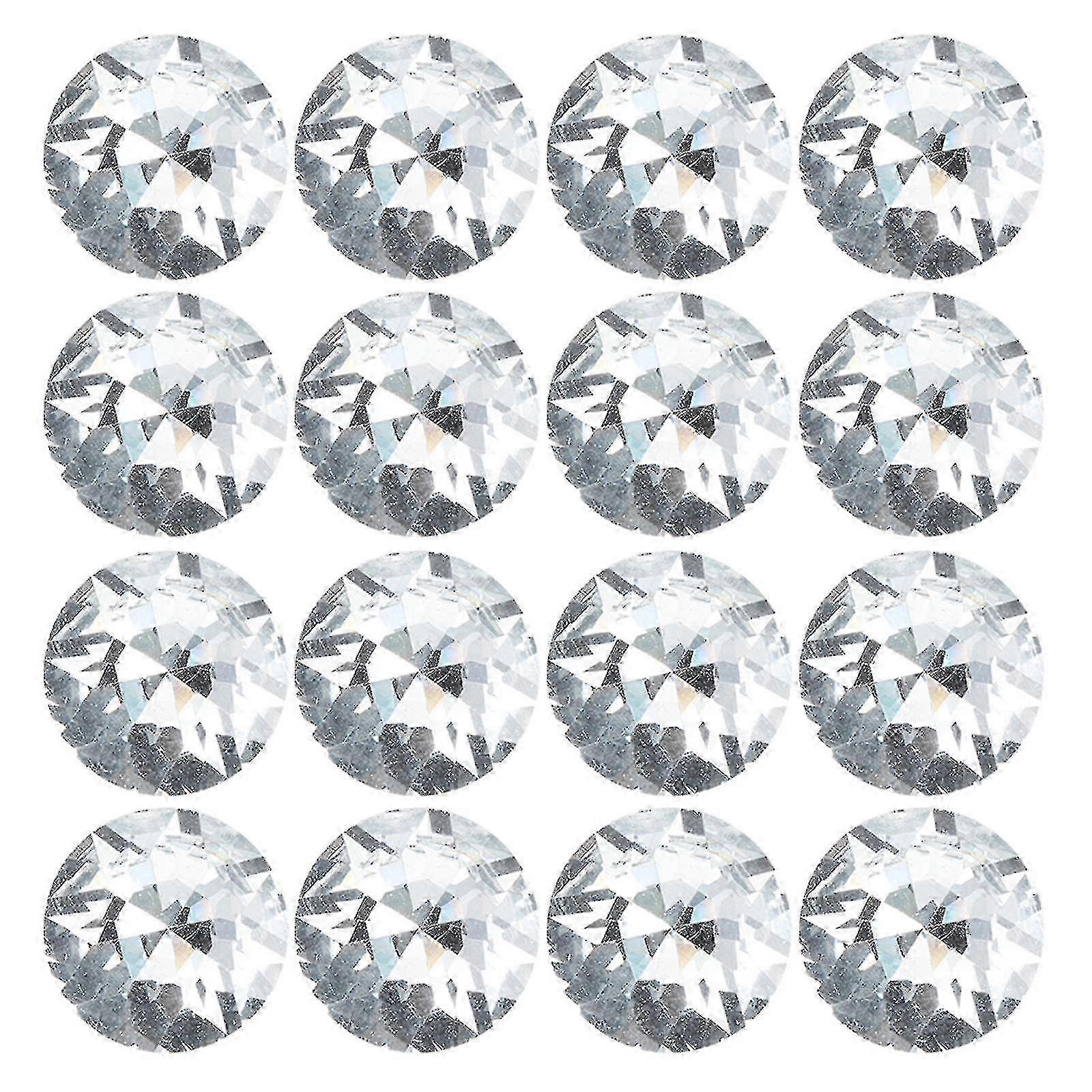 50pcs Decorative Crystal Button Upholstery Button For Sewing Sofa Bed Headboard - JA