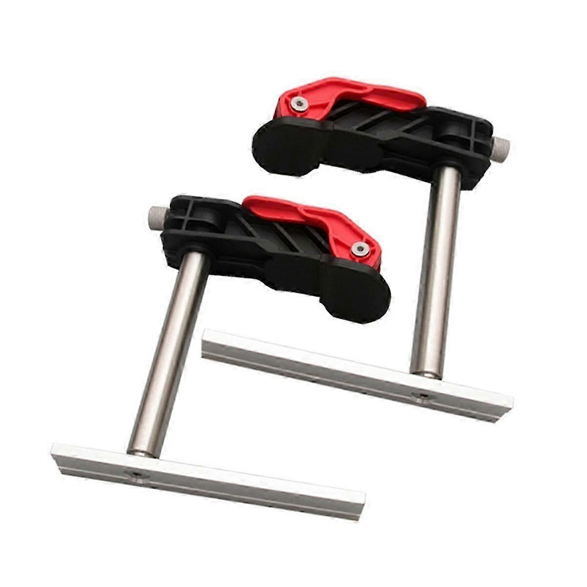 Workbench Dog Holes Quick Acting Hold Down Clamp Adjustable Fast Fixed Clip For Double Rail Quick C