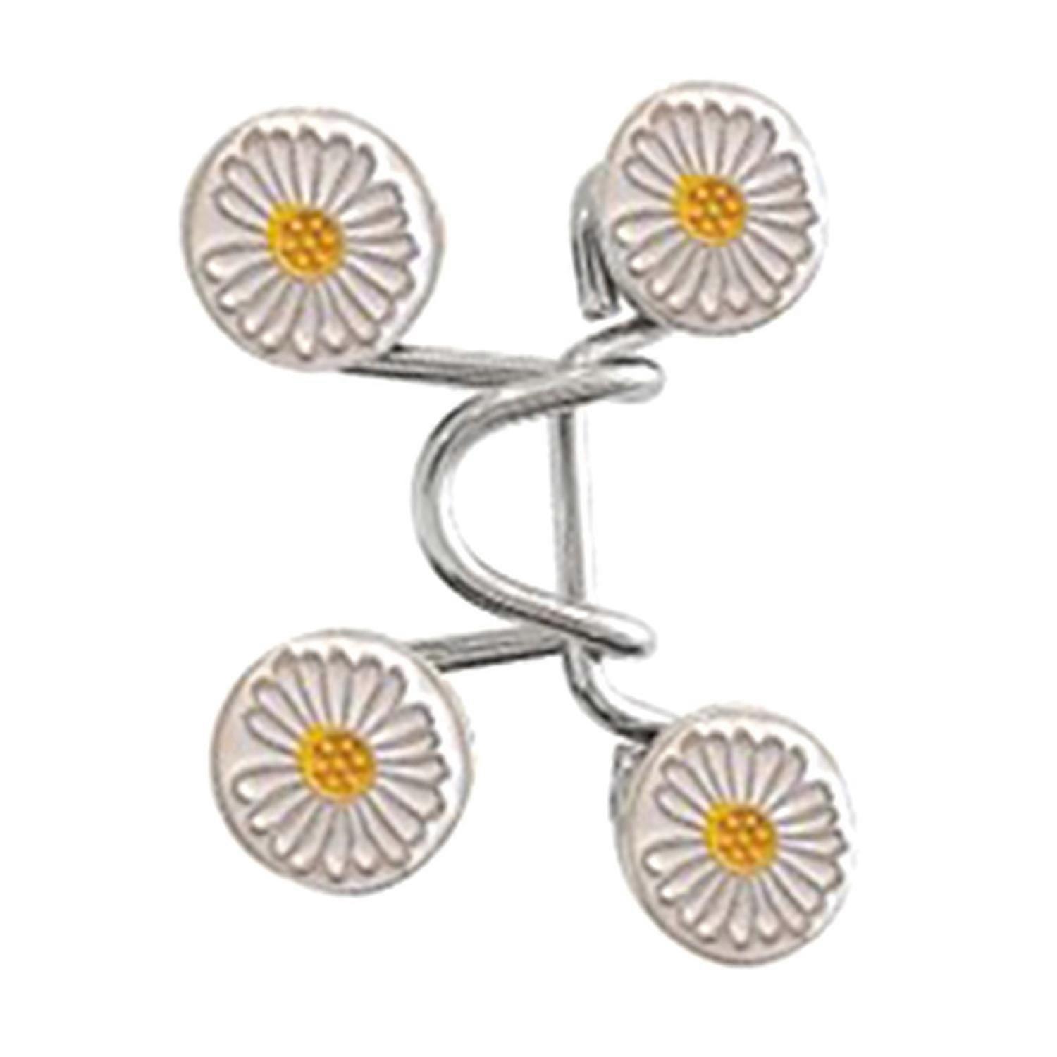 Pant Waist Tightener Buttons Punch Free Alloy Reusable Adjustable Removable Button Pins Pants Clips