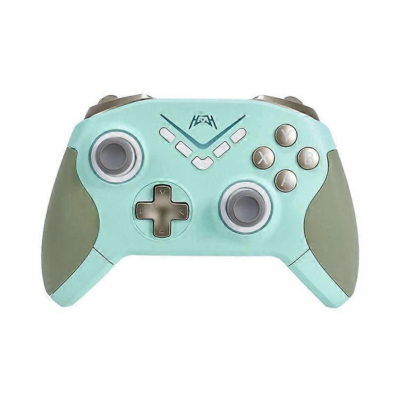 Gamepad Wireless Gaming Controller mit buntem RGB-Licht Hall Linear Trigger Bluetooth Controller für Switch, PC, B